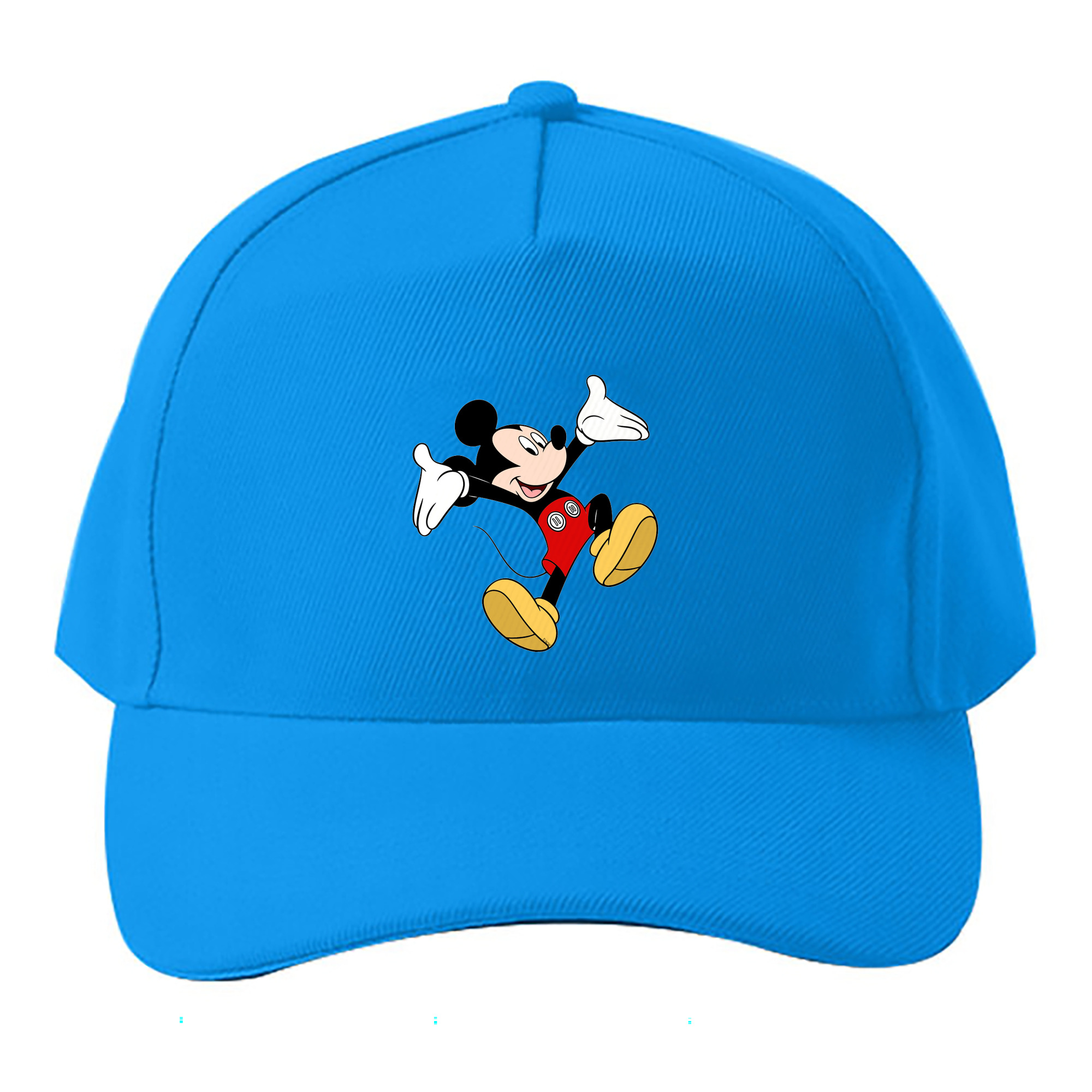（画像用） ミッキーマウス Mickey Mouse ベースボールキャップ 綿100％ 男女兼用 帽子 スポーツ